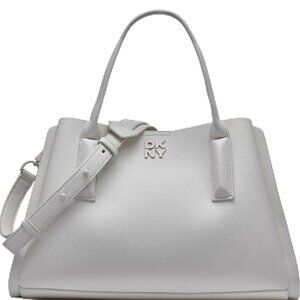 DKNY Josie Medium Crossbody Satchel White Women's Handbag